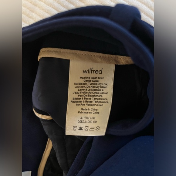 Wilfred Aritzia Blue Babaton Pants - Picture 5 of 5